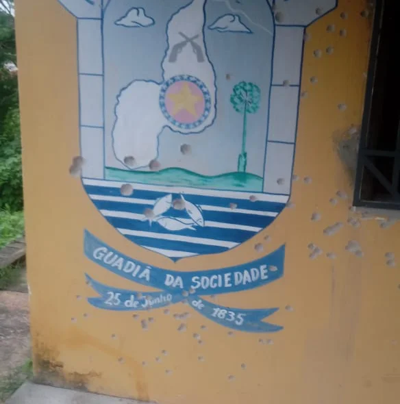 GPM de Castelo do Piauí foi metralhado pelos criminosos