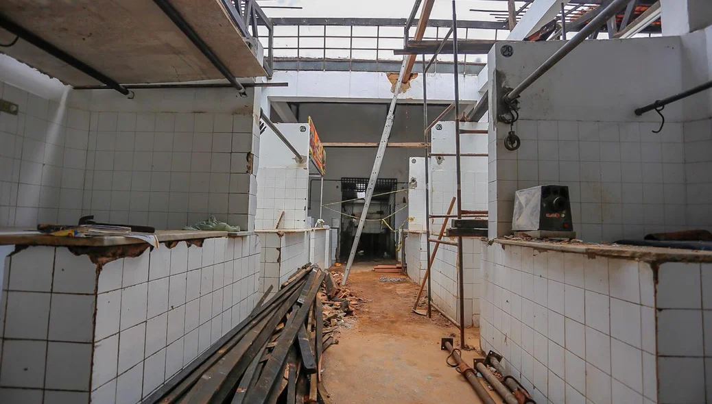 Corredor do mercado do mafuá