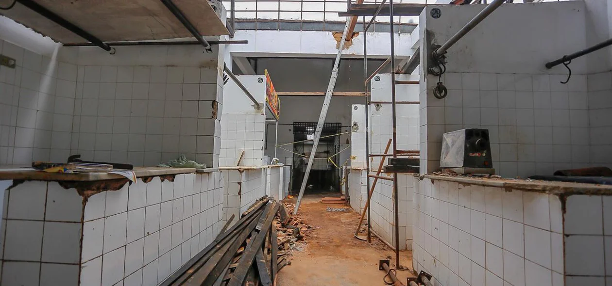 Corredor do mercado do mafuá