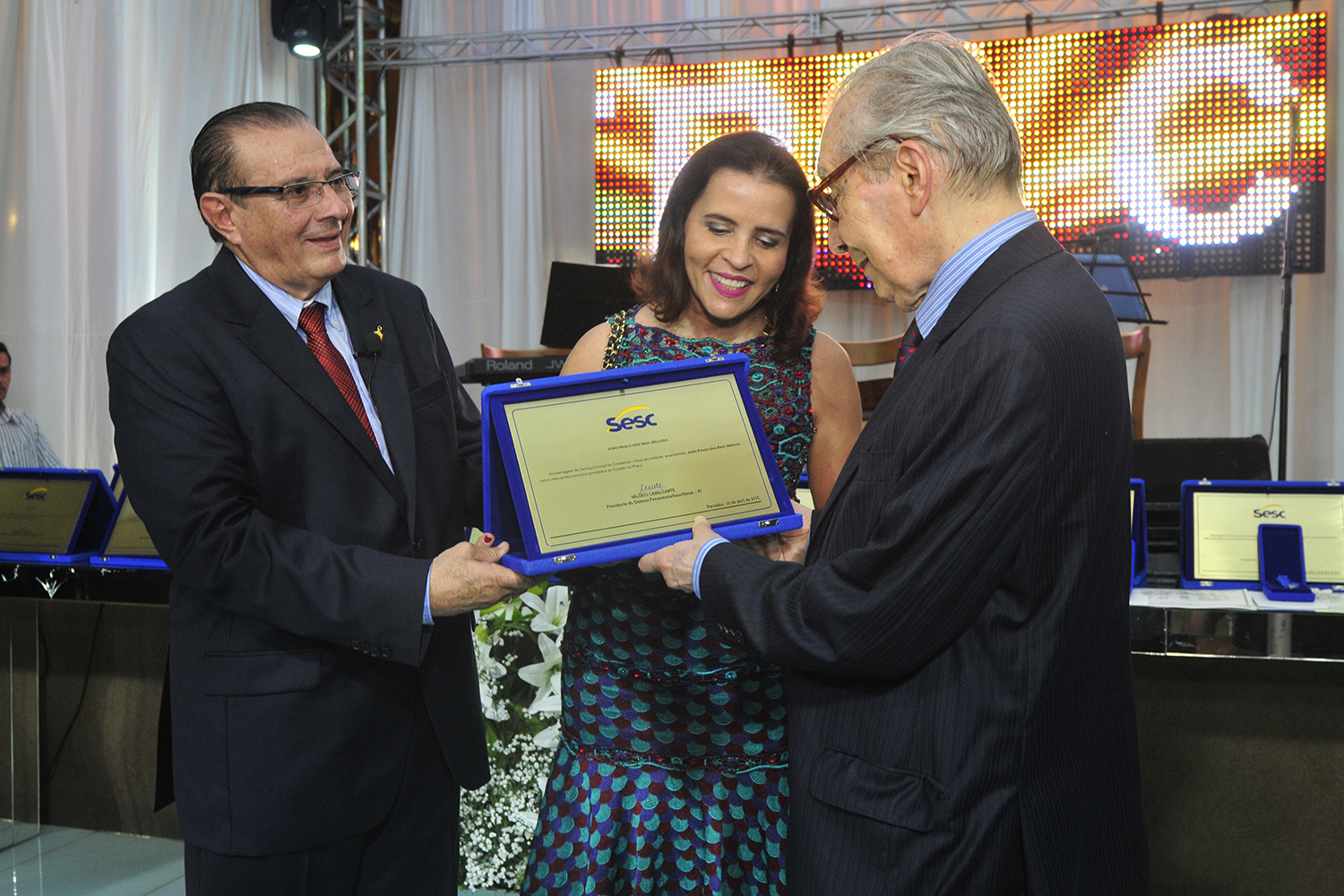 Homenagem ao ministro Reis Veloso