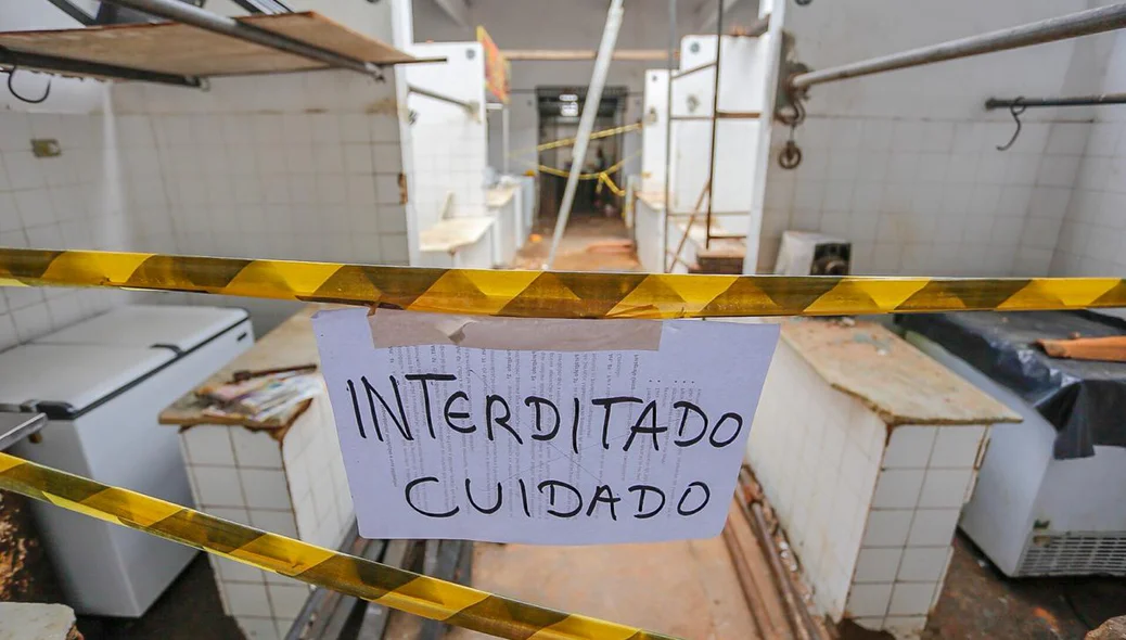 Local interditado 