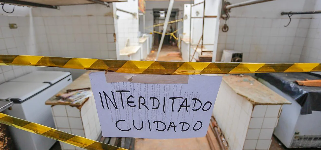 Local interditado 