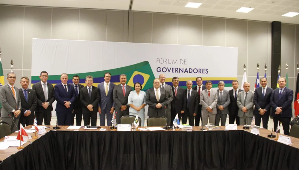 O III Fórum de Governadores do Brasil aconteceu nesta quarta 