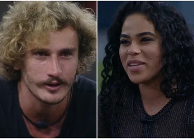Alan se emociona ao receber elogios de Elana