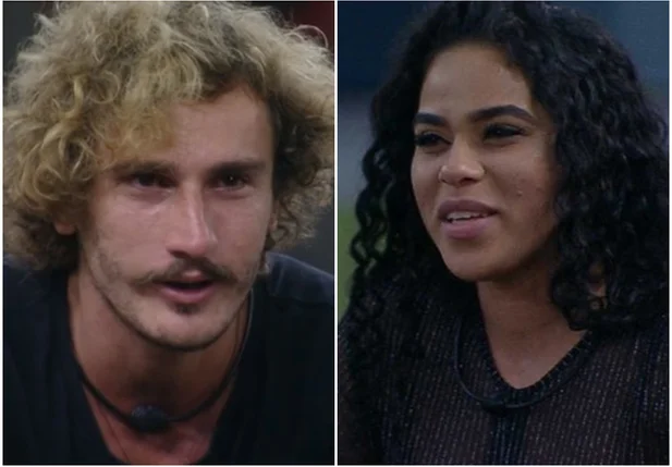 Alan se emociona ao receber elogios de Elana