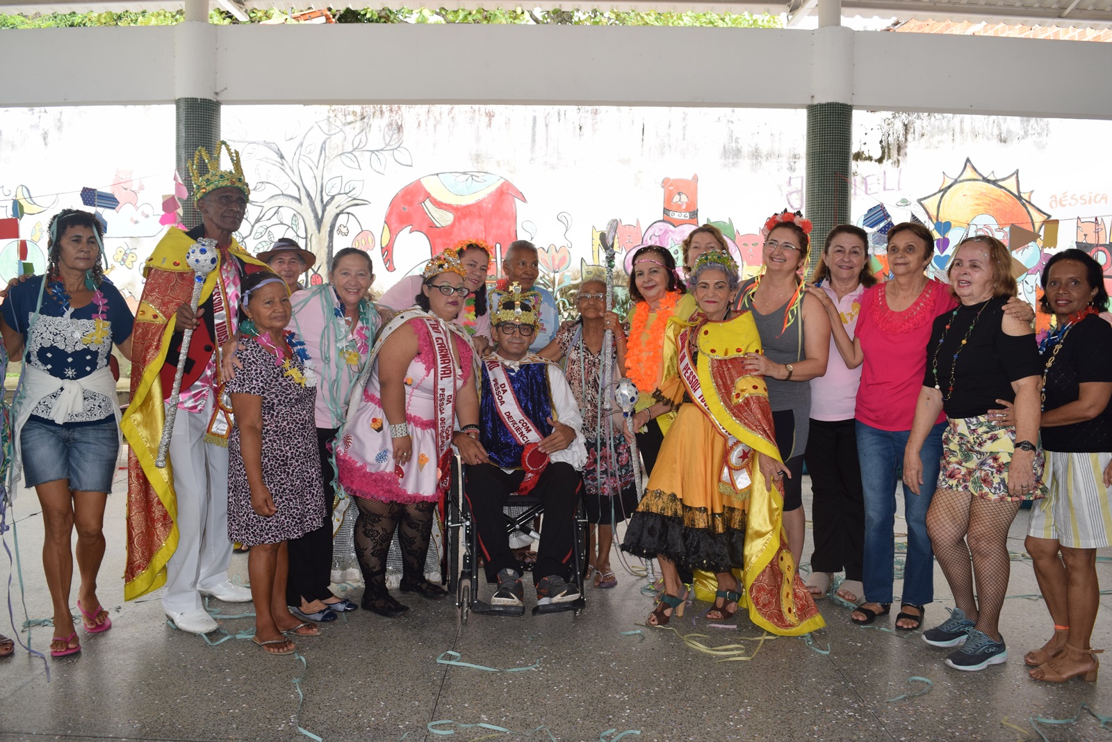 Bailinho de carnaval da Rede Feminina de Combate ao Câncer