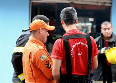 Corpo de Bombeiros foi acionado para atender a ocorrência
