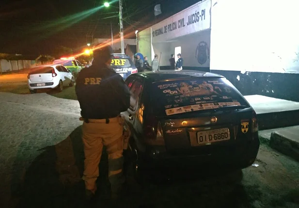 Veículo recuperado em Jaicós