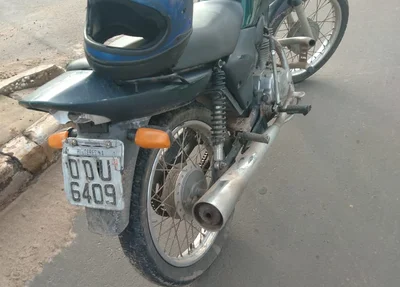 Motocicleta recuperada na zona norte 