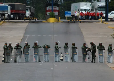 Fronteira da Venezuela com Brasil está fechada 