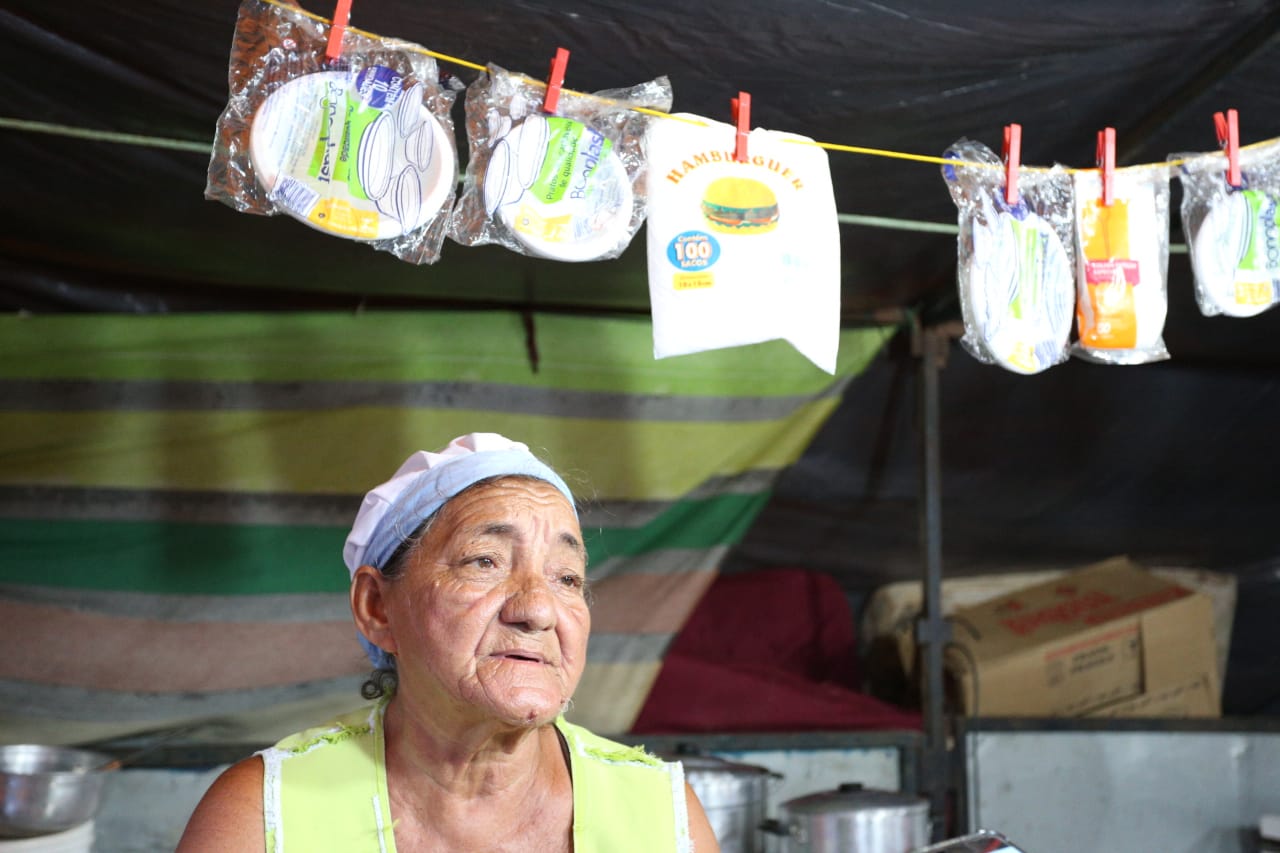 Maria de Jesus, ambulante