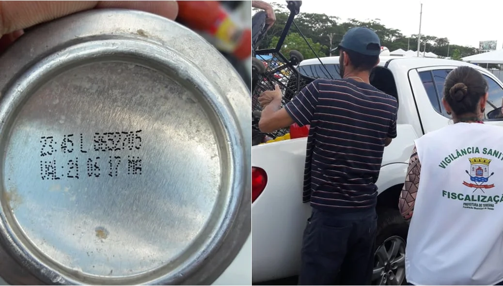 Material apreendido pela Vigilância Sanitária de Teresina