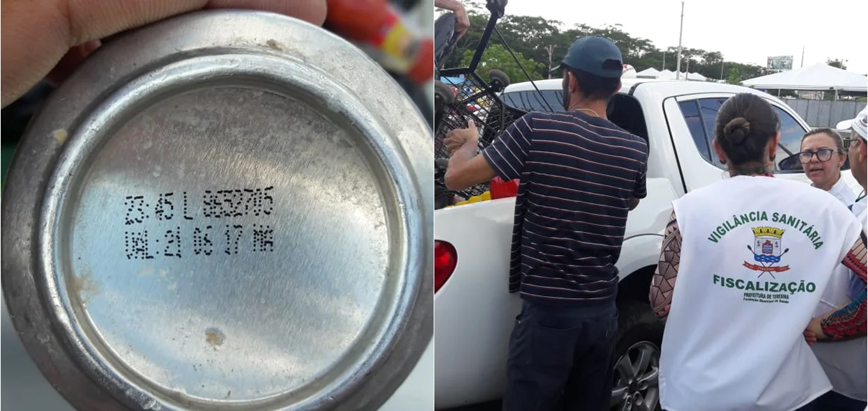 Material apreendido pela Vigilância Sanitária de Teresina