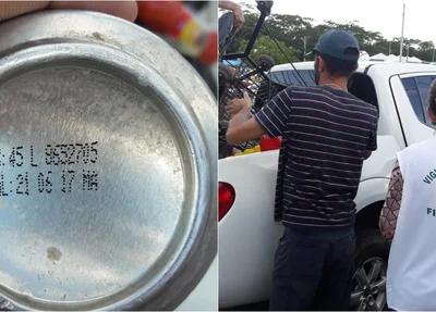 Material apreendido pela Vigilância Sanitária de Teresina