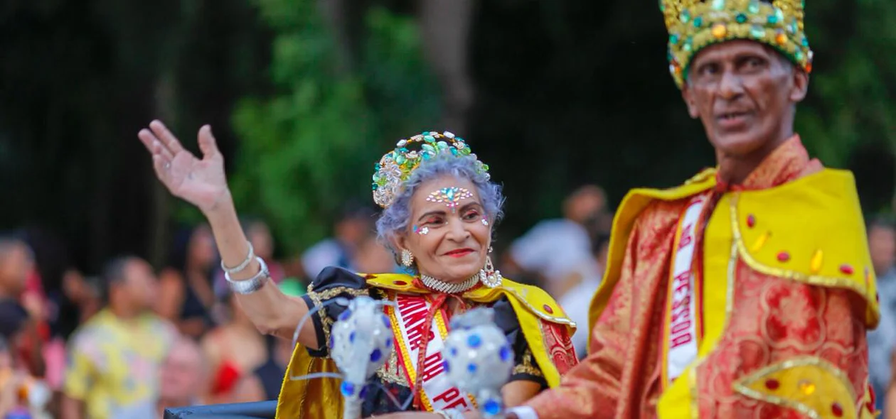 Rei e Rainha da terceira idade no Corso 2019
