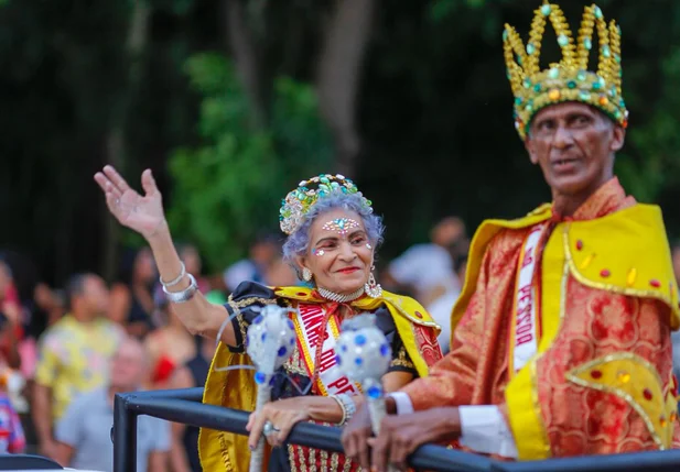 Rei e Rainha da terceira idade no Corso 2019