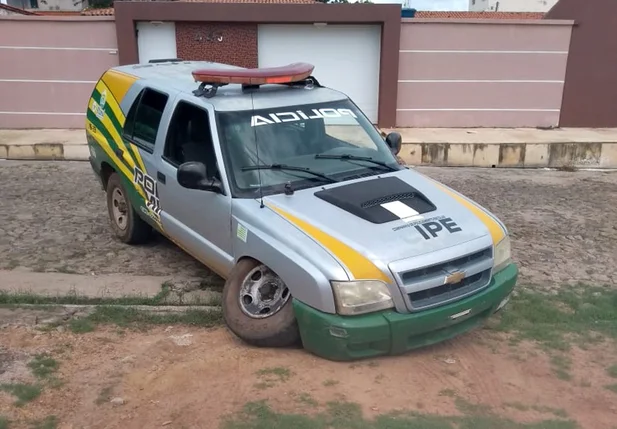 Viatura enviada ao GPM de Castelo do Piauí