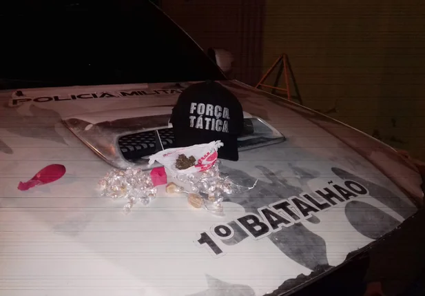 Drogas apreendidas