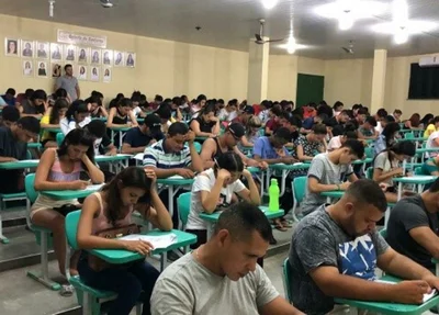 Provas foram aplicadadas na manhã deste sábado