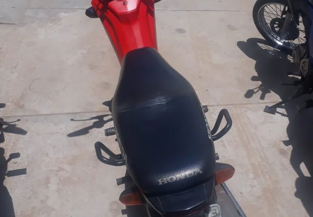 Motocicleta recuperada em Timon