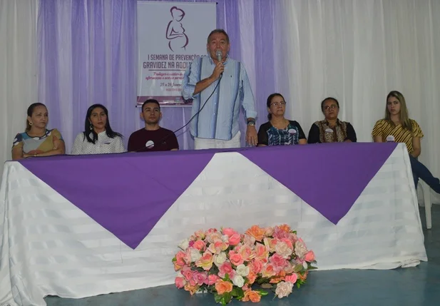 Debate prevenção da gravidez na adolescência em Picos Piauí 