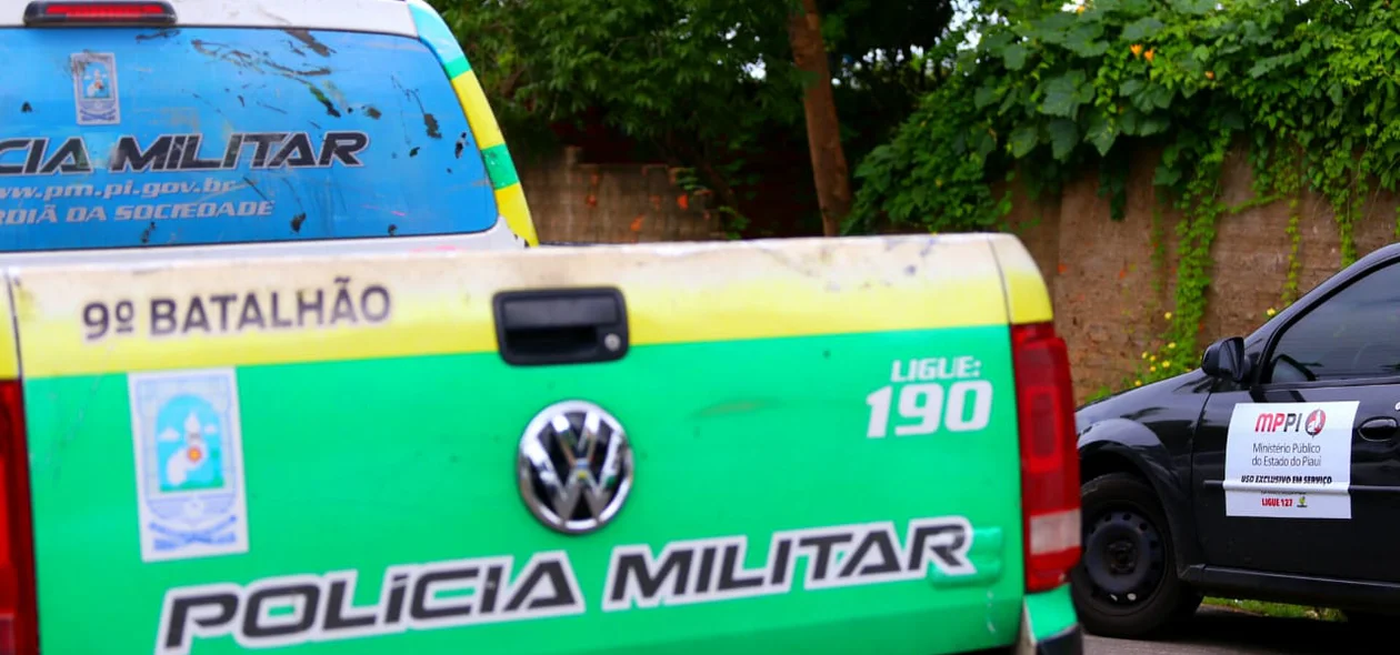 Viatura do 9º Batalhão da Polícia Militar