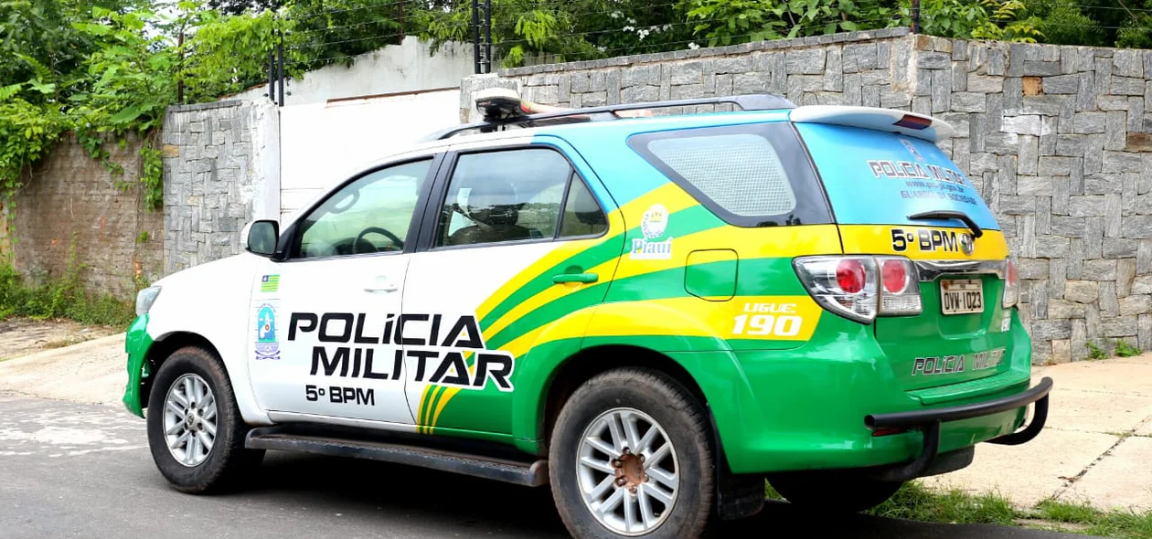 Viaturas do 5º Batalhão da Polícia Militar