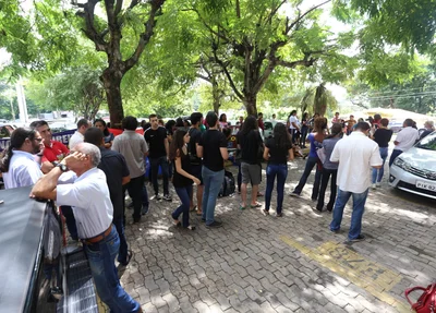 Manifestação na Alepi