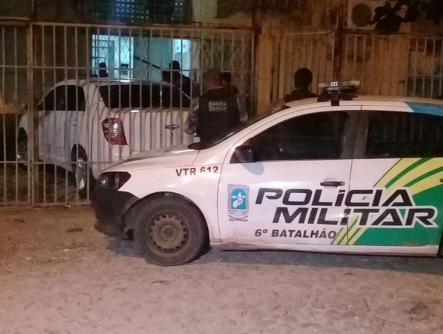 Policiais do 6º Batalhão da PM esteve no local