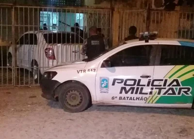Policiais do 6º Batalhão da PM esteve no local