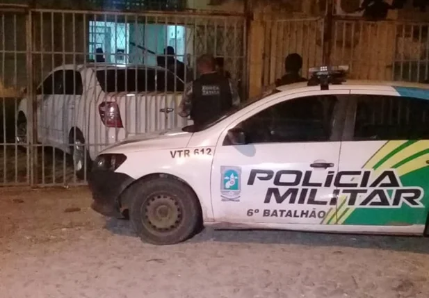 Policiais do 6º Batalhão da PM esteve no local