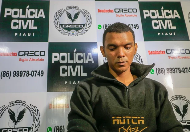 Brendo Raniel de Sousa foi preso em Santa Cruz dos Milagres