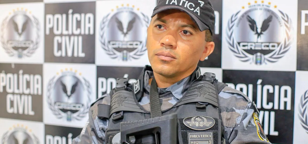 Sargento Ranier Nunes, da Força Tática de Valença do Piauí