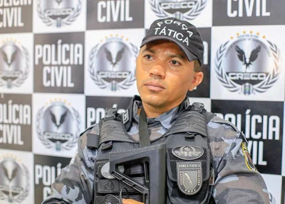 Sargento Ranier Nunes, da Força Tática de Valença do Piauí