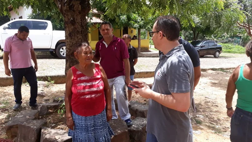 Serão um total de 17 casas a serem construídas, resultantes de um convênio firmado entre Prefeitura Municipal e a Fundação Nacional de Saúde – FUNASA