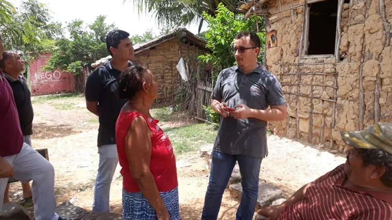 Visita a localidade Barra do Longa