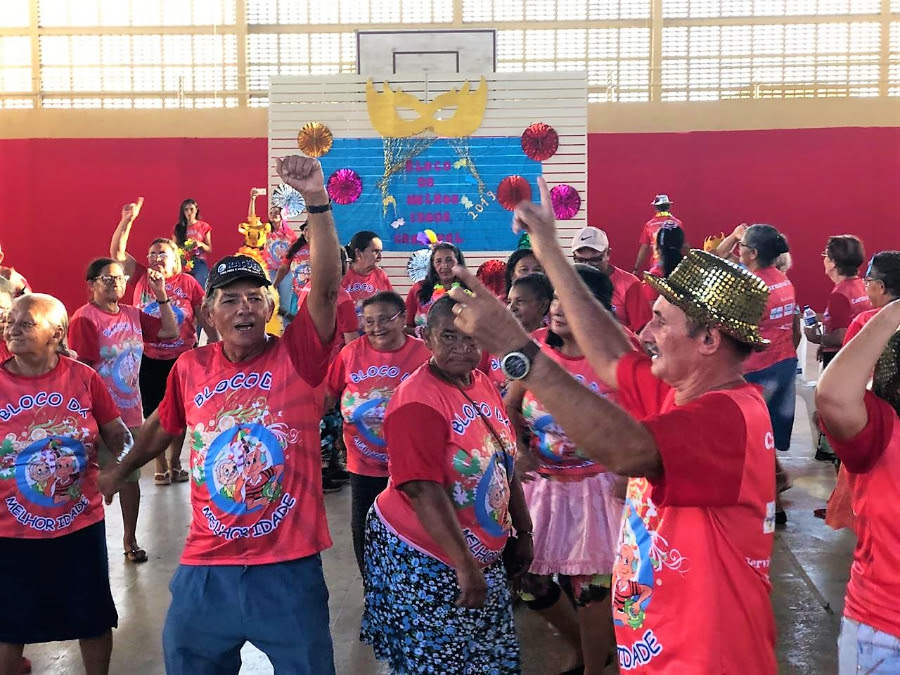 Festa de Carnaval da Melhor Idade em Joaquim Pires