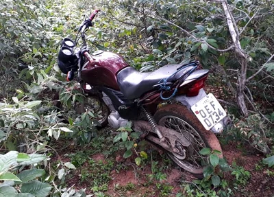 Motocicleta recuperada