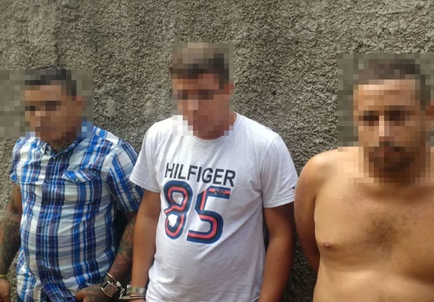 Trio preso em Timon