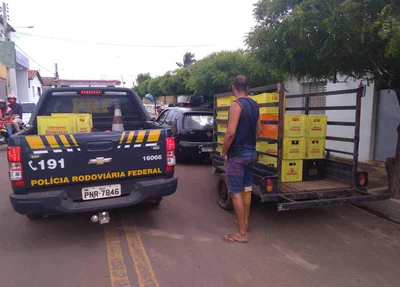 Carga apreendida pela PRF
