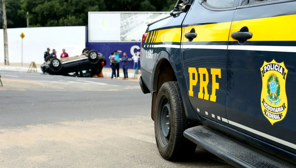 O acidente aconteceu na manhã de hoje