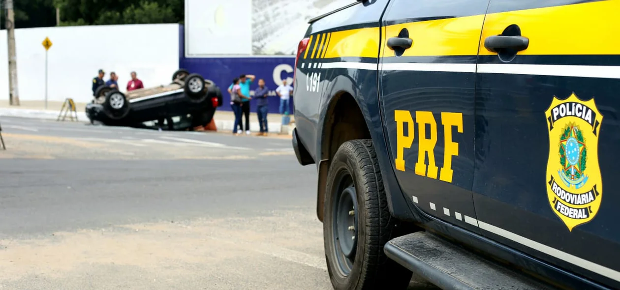 O acidente aconteceu na manhã de hoje
