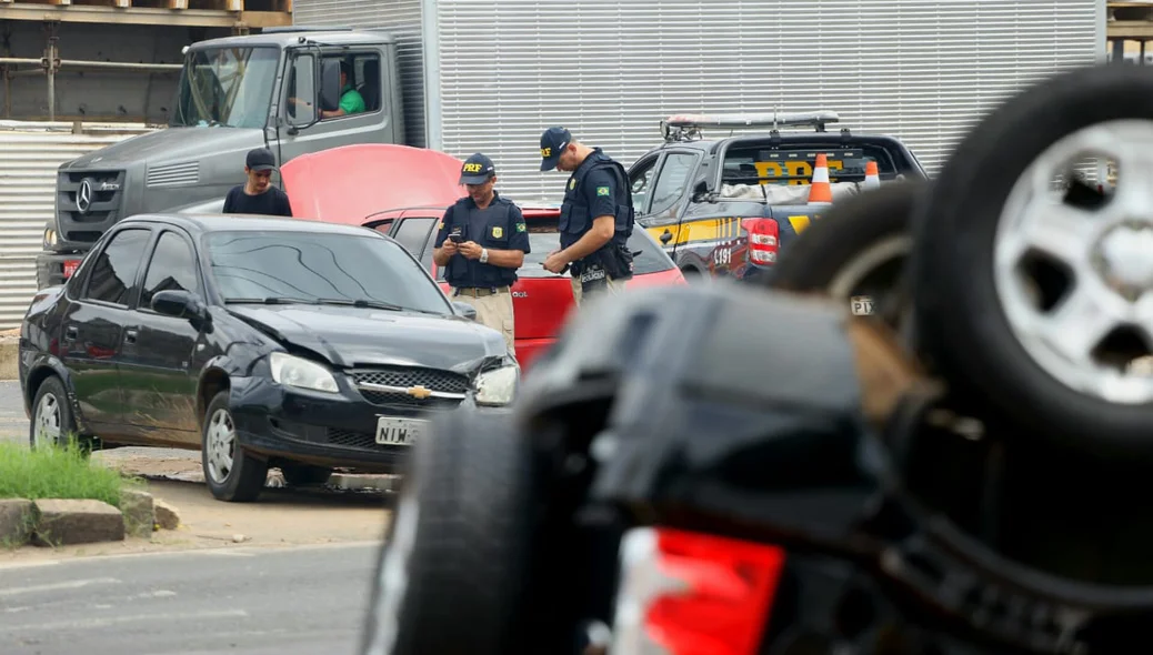 Trânsito ficou prejudicado