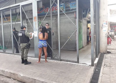 Local onde o jovem morreu