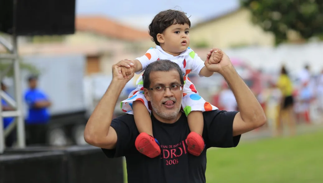Pai e filho no Pinto da Morada