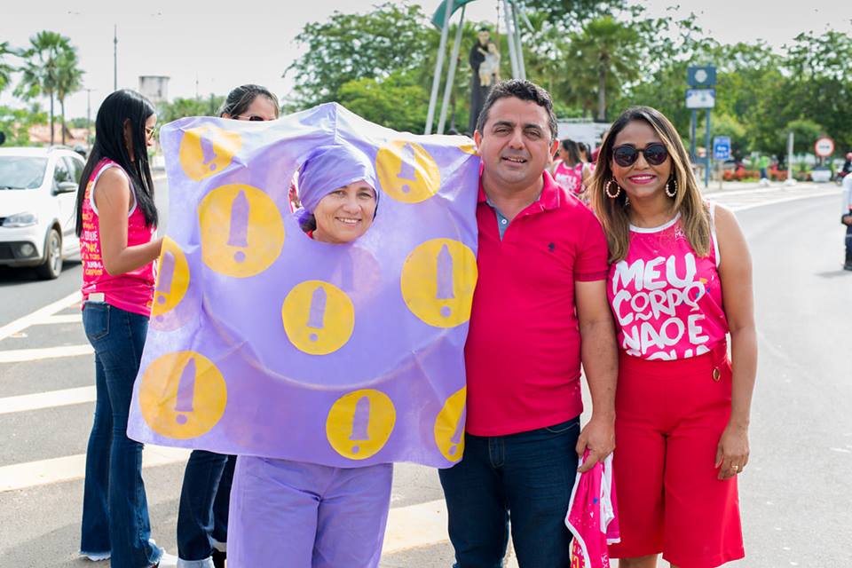 Campanha Meu Corpo não é Folia em Campo Maior