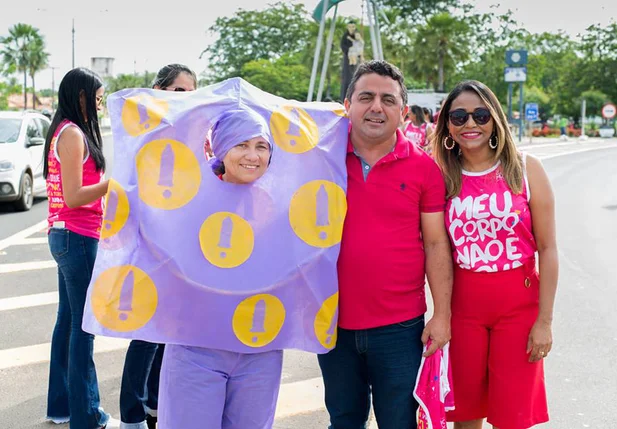 Campanha Meu Corpo não é Folia em Campo Maior