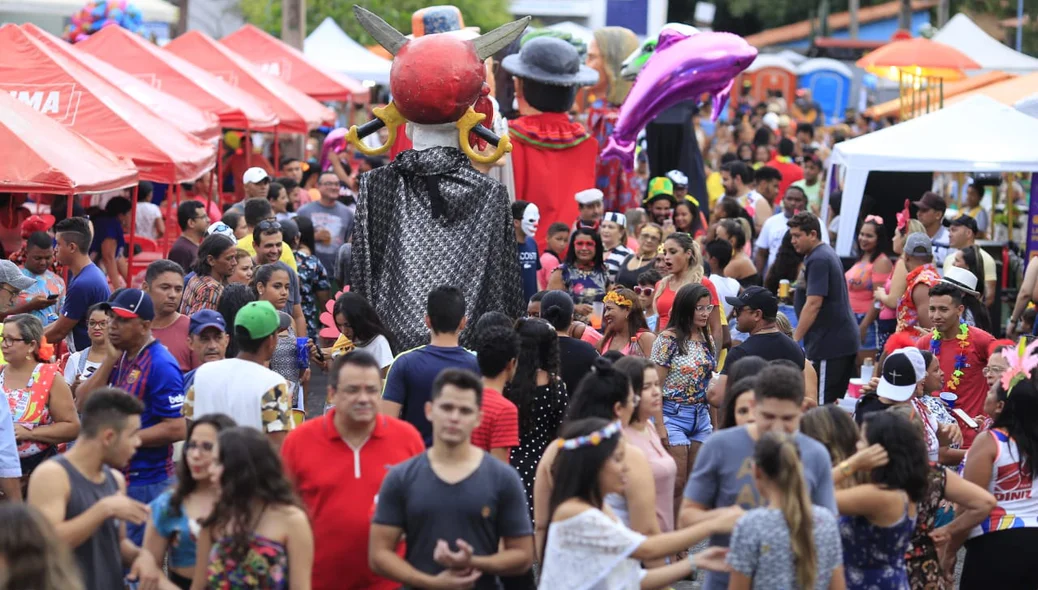 Bloco Vaca Atolada reúne milhares de foliões