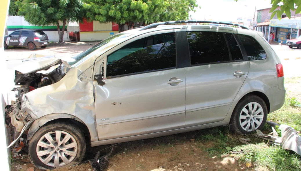 Motorista foi conduzida para um hospital particular