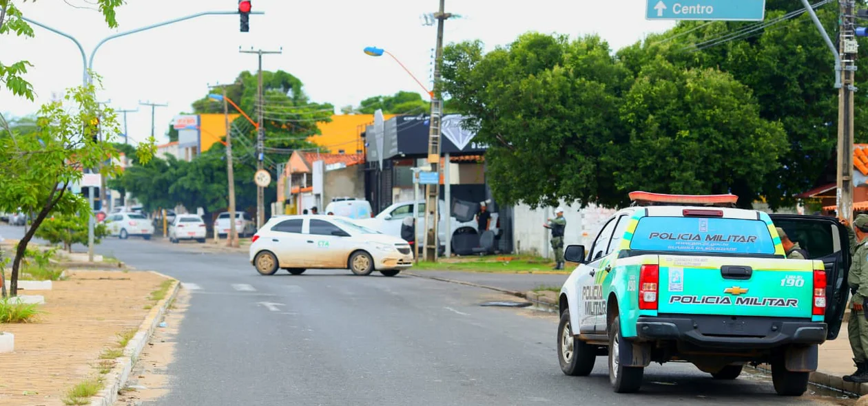 Acidente na Avenida Duque de Caxias 